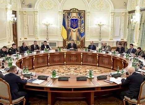 СНБО одобрил применение санкций в отношении России