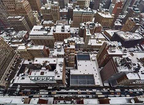 В США снежная буря парализует авиадвижение