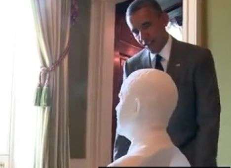 В США создали первый 3D-портрет Обамы (ВИДЕО)