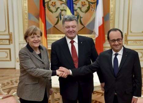 На переговоры в Минск едут Меркель и Олланд - СМИ