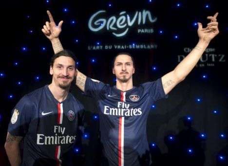 Ибрахимович познакомился со своей статуей в музее (ФОТО)