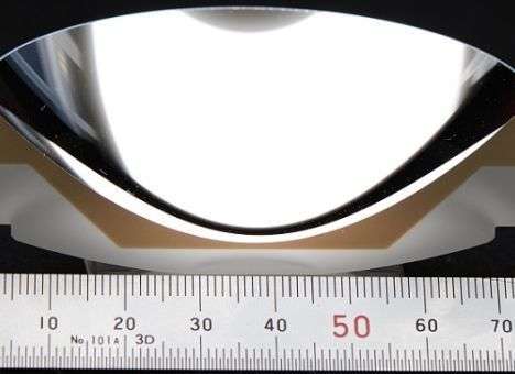 Panasonic представила самую крупную асферическую линзу (ФОТО)