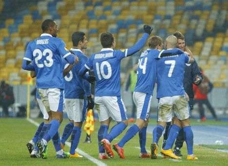 «Днепр» уверенно победил «Олимпиакос» (ВИДЕО)