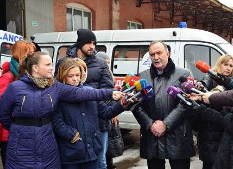 Кривопишин отправил 35 тонн гуманитарной помощи в Луганскую область