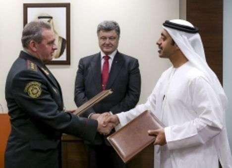 Украина подписала с ОАЭ миллионные контракты – Порошенко