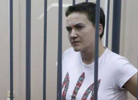 Савченко сообщила, когда прекратит голодовку