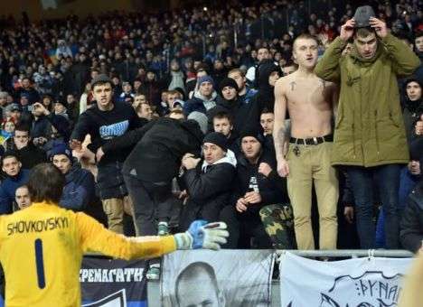 Найдены зачинщики беспорядков на матче с «Генгамом» в Киеве