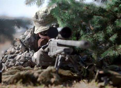 В Донбассе активизировались снайперские группы