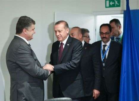 Завтра к Порошенко прилетит Эрдоган