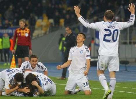 «Динамо» разгромив «Эвертон», вышло в 1/4 Лиги Европы  (ВИДЕО)