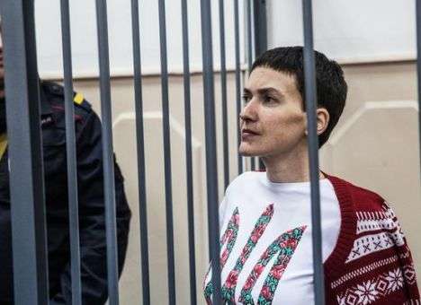 Савченко рассказала о голосах, которые глушили сиреной (ДОКУМЕНТ)