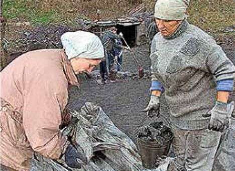 Обвал породы