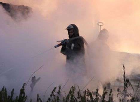 В РФ бушует около 100 пожаров