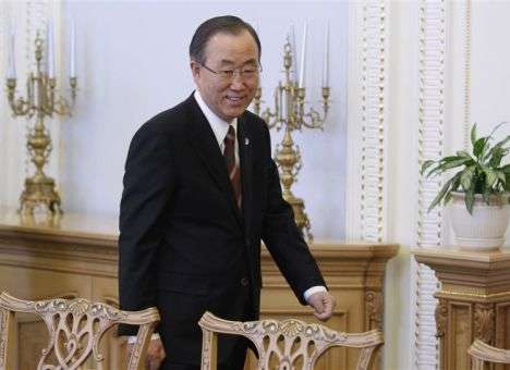 Пан Ги Мун встречается с женщинами, чтобы выбрать главу ООН