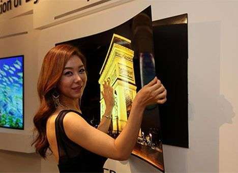 LG анонсировала 55-дюймовый OLED телевизор толщиной 1 мм