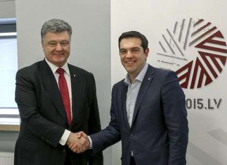 Порошенко просит помощи у Греции