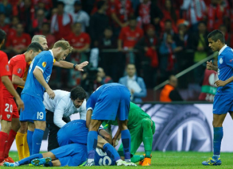 «Днепр» уступил «Севилье» в финале Лиги Европы