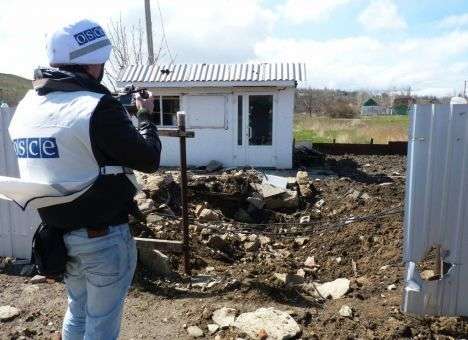 Ситуацию в Широкино пытается успокоить ОБСЕ, - Штанмайер