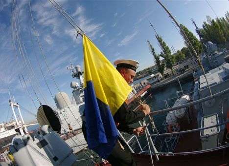 Украинские моряки отказались праздновать День ВМС