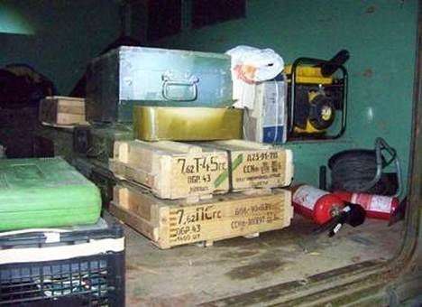 На Луганщине СБУ выявили грузовик с боеприпасами