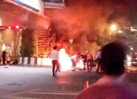 В центре Бангкока прогремел мощный взрыв (ФОТО)