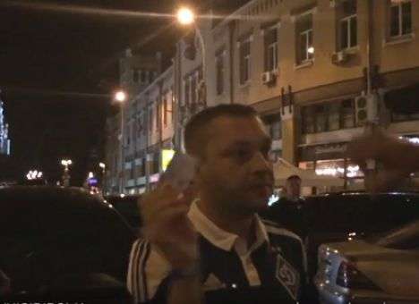 В центре Киева иностранный дипломат устроил полицейским скандал, - СМИ (ВИДЕО)