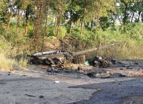 Впервые в Генштабе рассказали об оставленной в Дебальцево технике