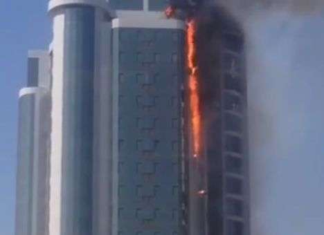 Опубликованы кадры масштабного пожара на одесском курорте (ВИДЕО)