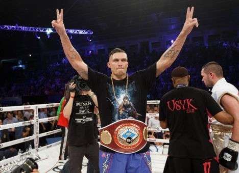 Александр Усик снес южноафриканский «Ураган» с ринга (ФОТО)