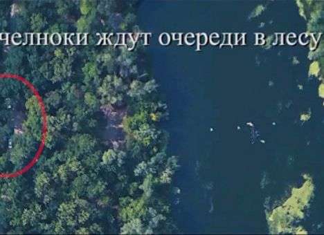 Разведчики нашли на Луганщине переправу, «которой нет» (ФОТО)