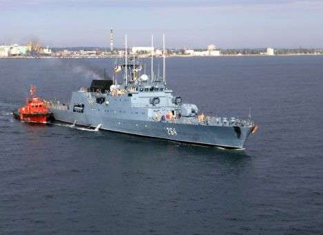 На украинско-американских учениях произошло ЧП с участием кораблей РФ