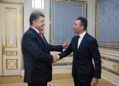 Порошенко встретился с экс-генсеком НАТО