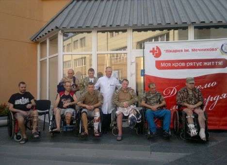 Раненых бойцов из зоны АТО стало значительно меньше (ФОТО)