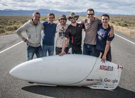 В США разогнали велосипед до нового мирового рекорда