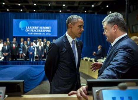 Порошенко и Обама смогли «крайне серьезно» поговорить (ФОТО)