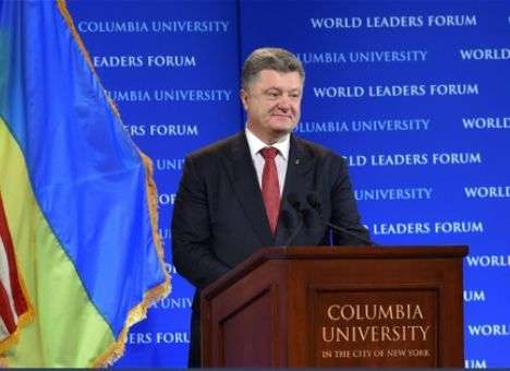 Порошенко признался в Нью-Йорке, что болен