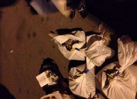 СБУ нашла тайники с янтарем, золотом и военным оборудованием (ФОТО)