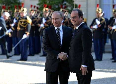 РФ может стать нашим союзником: Олланд рассказал, о чем говорил с Путиным