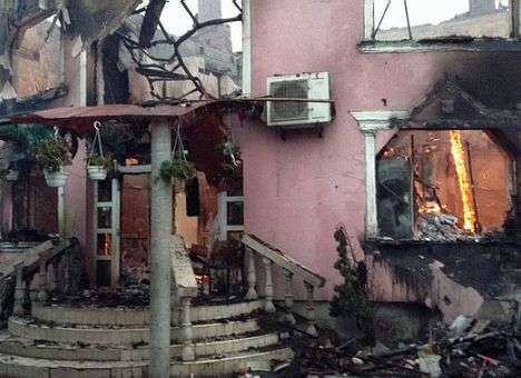 Ночью в Мукачево подожгли цыганский табор (ФОТО, ВИДЕО)