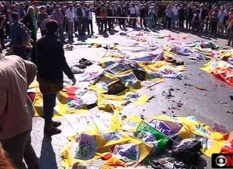 Для самого страшного теракта в истории Турции бомбы начинили шариками