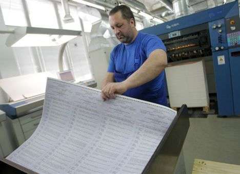 В Закарпатье напечатали 900 тыс. бюллетеней с «роковой» ошибкой