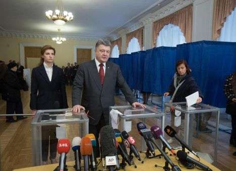Спасибо всем, кто пришел, - Порошенко