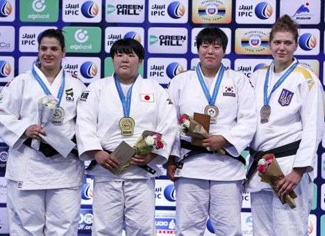 Сборная Украины завоевала три медали на ЧМ по дзюдо