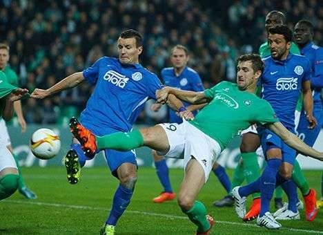 «Днепр» крупно проиграл «Сент-Этьену»