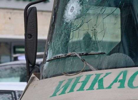 В Киеве ограбили машину инкассаторов