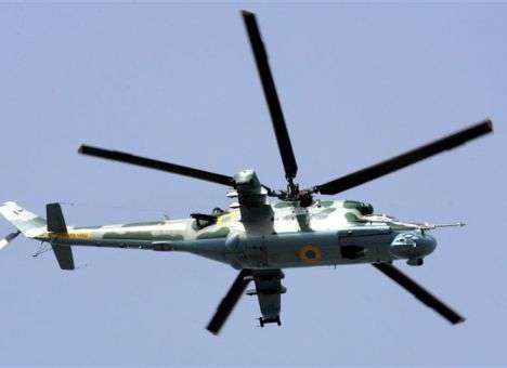 Найдено место катастрофы украинского вертолета, много жертв