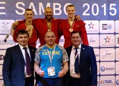 Сборная Украины завоевала пять наград на чемпионате мира по самбо