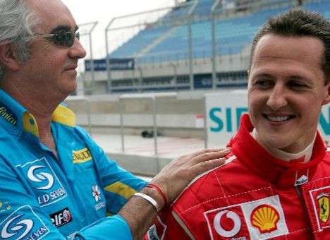 Бриаторе не посещает Шумахера, чтобы запомнить его таким, каким знал