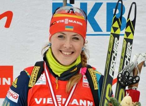 Украинская биатлонистка выиграла масс-старт в Норвегии
