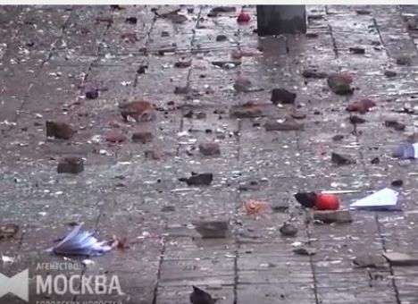 В Москве громят посольство Турции (ВИДЕО)